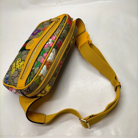 Gucci Waist Pouch Sherry Line Brown PVC mon-692-090625 - Picture 3 of 15